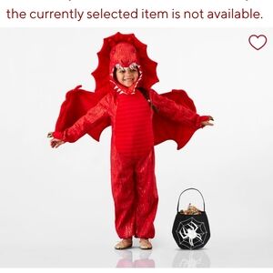 Pottery Barn Kids Fiery Red Dragon Costume